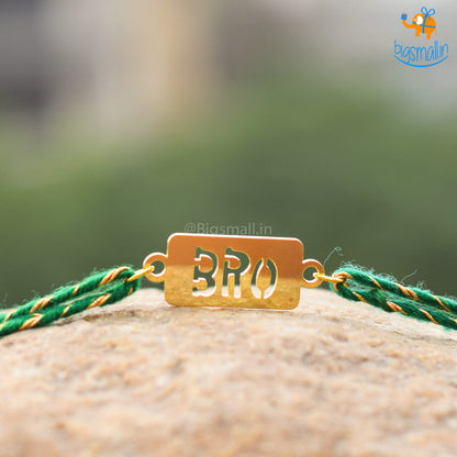 Bro Metallic Rakhi
