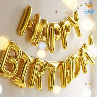 Happy Birthday Foil Balloons